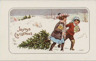 Postcard - "Joyous Christmas"