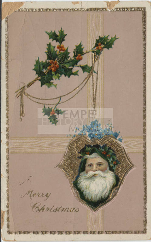 Postcard - "Merry Christmas"