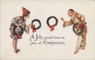 Postcard - "A Jolly Good Time to You"