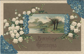 Postcard - "Birthday Greetings"