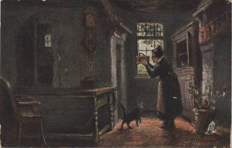 Postcard - Reproduction of "Flemish Home"
