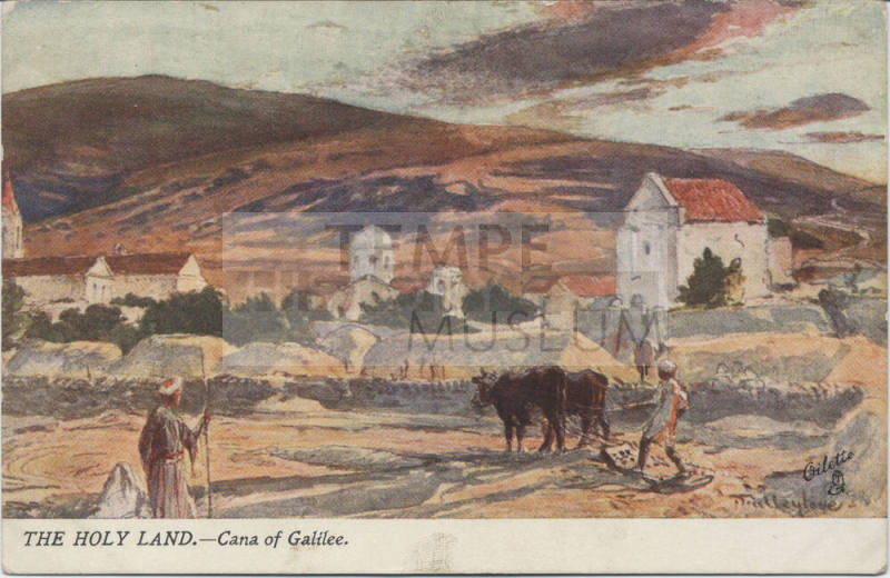 Postcard - The Holy Land - Cana of Galilee