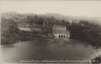 Postcard - Deerfield River and Power Station