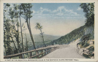 Postcard - Berkshire Hills Along Mohawk Trail