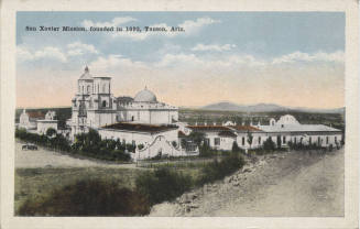 Postcard - San Xavier Mission, Tucson, Arizona