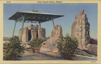 Postcard - Casa Grande Ruins, Arizona