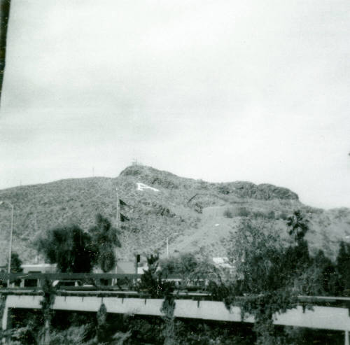 View of "A" Mountain / Hayden Butte from City Hall