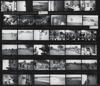 Contact Prints of Various Parks and Recreation Events