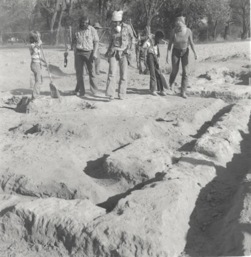 ASU Anthropology Department Prepares To Cover Up Excavation near Broadway and McClintock