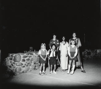 Campfire Girls Have Annual Council Fire - Tempe Daily News - April 27, 1977