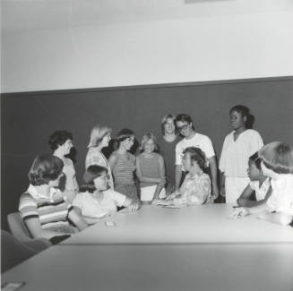 Group of Teenagers - June 1977
