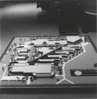 Model of Corona Del Sol High School Campus