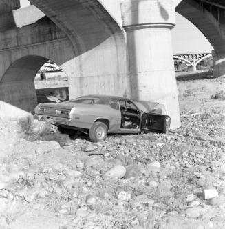 Car Wreck - Tempe Riverbottom