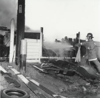 Tire Fire - Tempe Daily News - August 12, 1977 - (2 of 5)