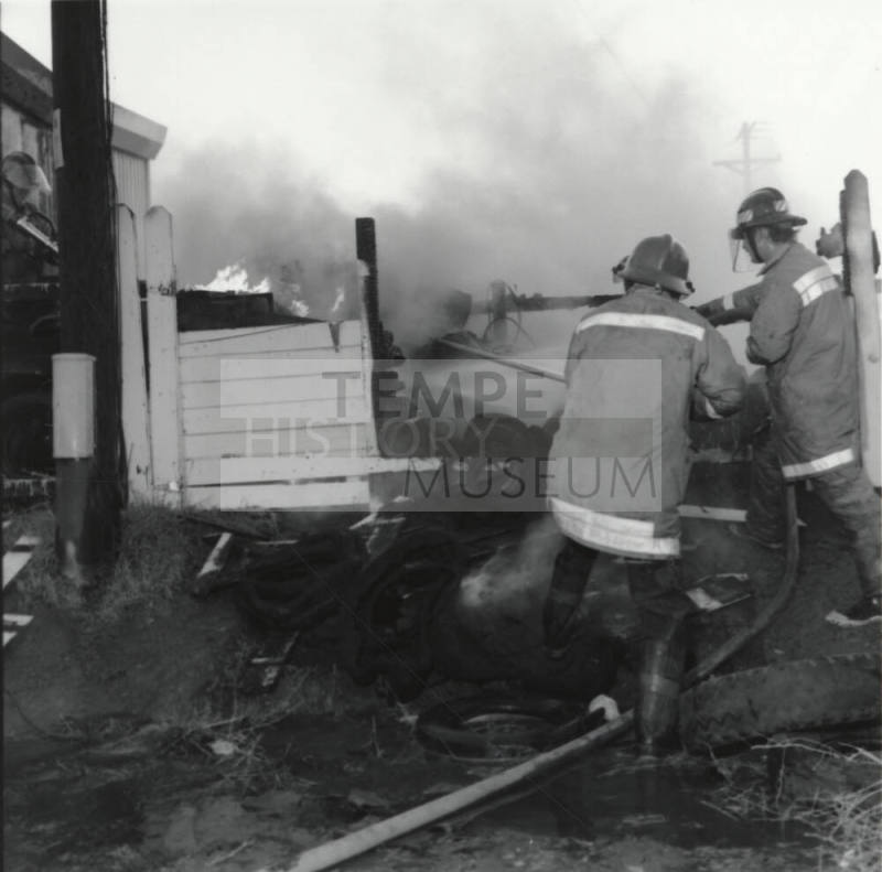 Tire Fire - Tempe Daily News - August 12, 1977 - (4 of 5)