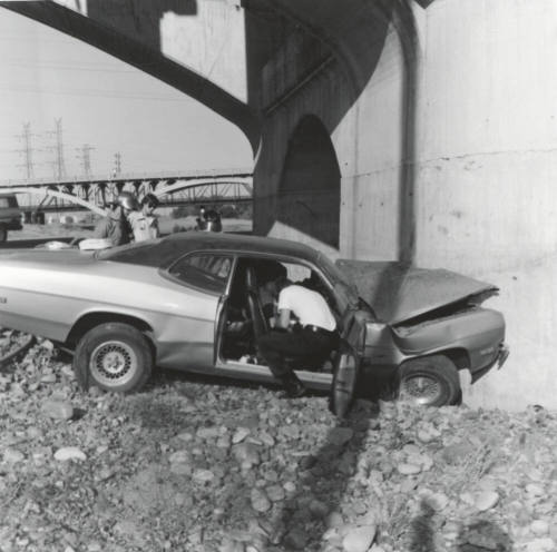Car Wreck - Tempe river bottom