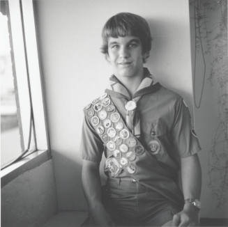 Eagle Scout Neal Replogle -Tempe Daily News - November 25, 1977