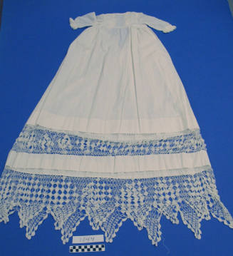 Dress, White Cotton