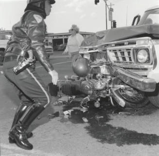Bad  Day For Bikers. - Tempe Daily News,  January 24 1978