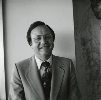 Man in suit, Feb 1978