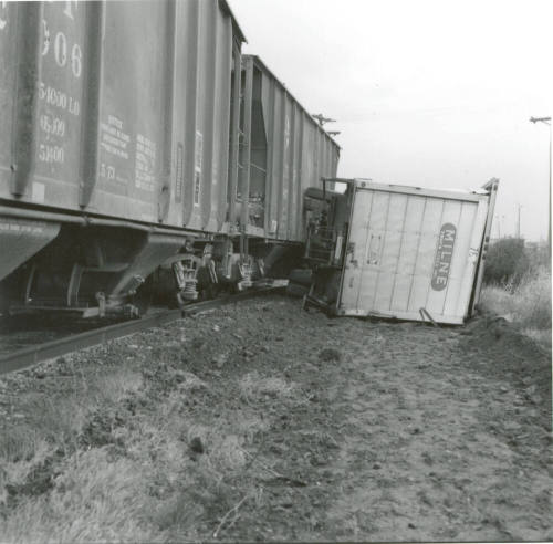 Truck/Train Collision - Tempe Daily News - February 14, 1978 - (1 of 2)