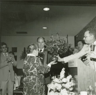Mrs. Edith Getz Receives Award - March 1978