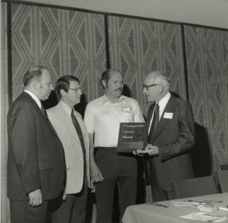 For Distinguished Service - Tempe Daily News - March 11, 1978
