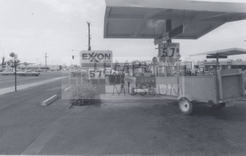 Exxon Gasoline Station - 3234 South Mill Avenue, Tempe, Arizona
