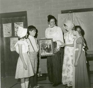 "Old Fashioned Day" at Roosevelt Elementary -- April 1978