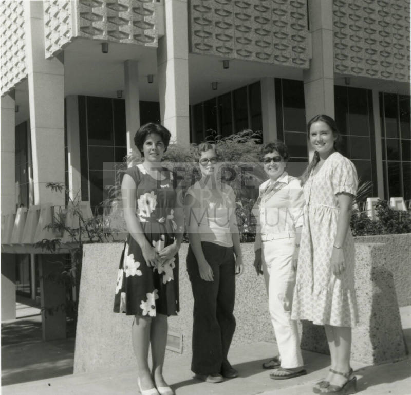 Receiving Scholarships -- Tempe Daily News, May 2, 1978