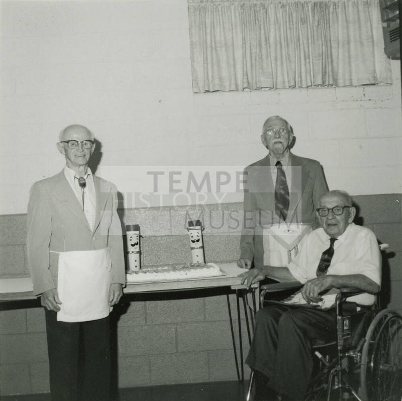 Celebrating 50 Years As Masons - Tempe Daily News 05/06/1978