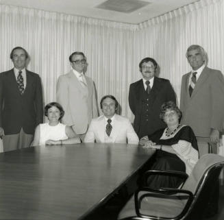 Mayor Mitchell and others -- July 1978