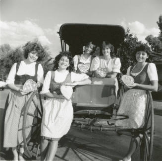 Oktoberfest 1984 Carriage & Ladies - October 13-14, 1984 - (1 of 3)