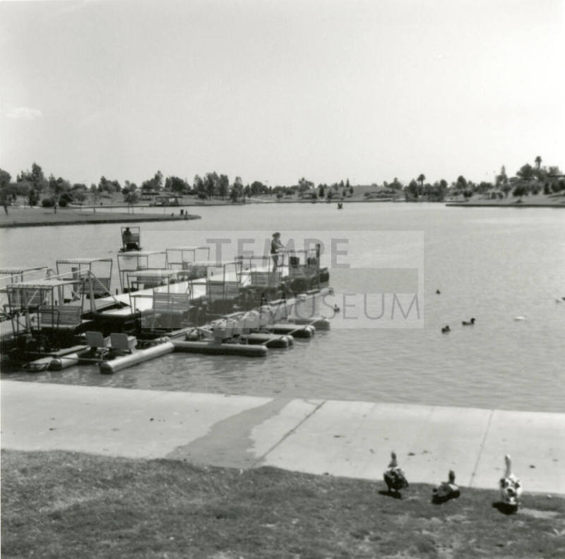 Kiwanis Park Boatdock. - October 1984