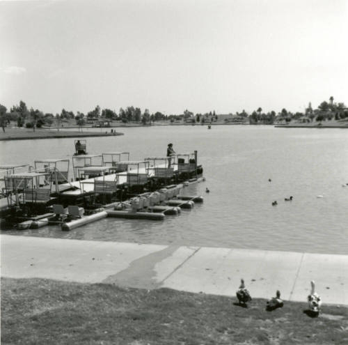 Kiwanis Park Boatdock. - October 1984