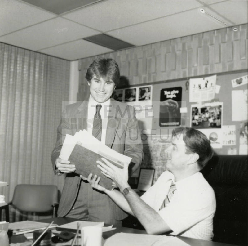 United Way gets a trained professional, from Tempe Daily News, January 26, 1985