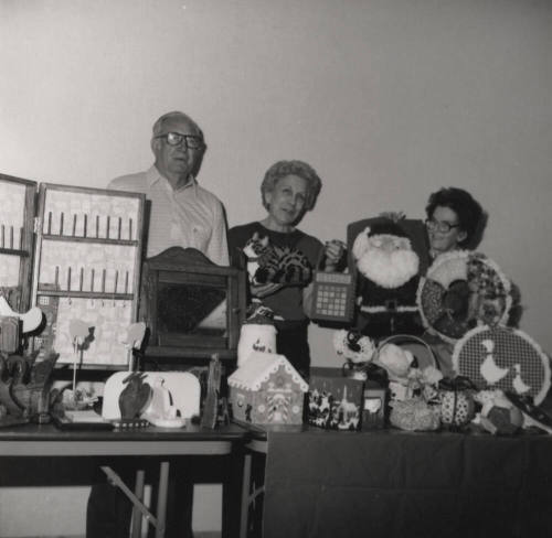 Crafts sale showcases seniors' talents - Tempe Daily News - October 10, 1985 - (1 of 2)