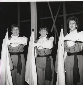 Color guard members give time freely - Tempe Daily News - October 12, 1985 - (2 of 2)