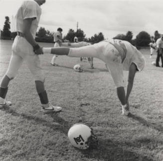 Football is hard work: McClintock high school players examine 1985 season, from Tempe Daily News, October 19, 1985