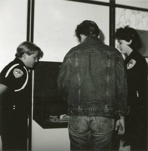 Explorers assist police with a variety of projects. - Tempe Daily News, Nomber 29 1985