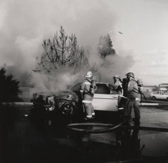 Car fire - Tempe Daily News - June 18, 1986 - (1 of 2)