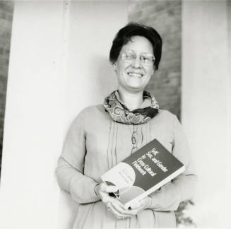 Dr. Mary Ellen Conaway with Book Titles:  "Self, Sex and Gender in Cross-Cultural Fieldwork" - (1of 2)