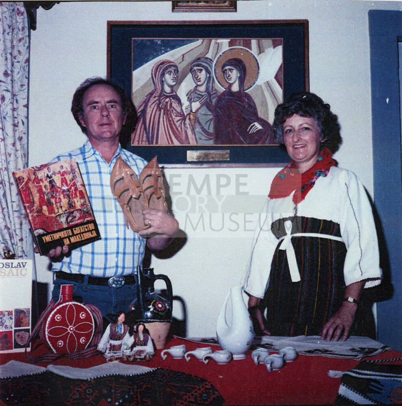 Lyle and Betty Stone, Skopje Coordinators with Tempe Sister Cities