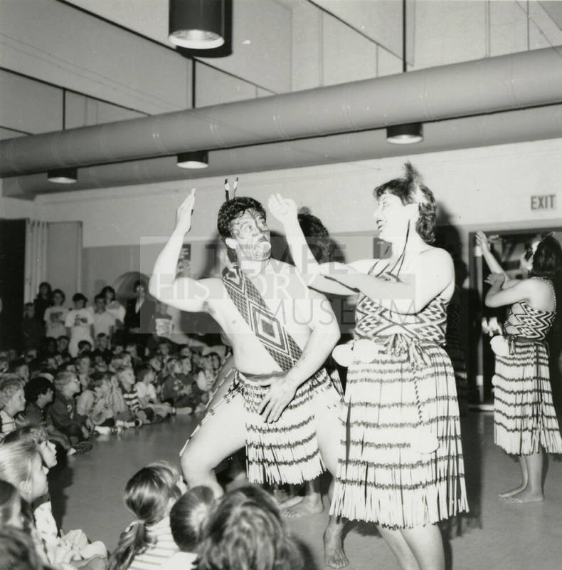 Maori dance performance