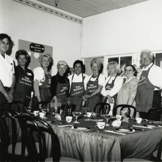Sister Cities volunteers at Hackett House