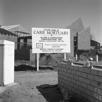 Carr Mortuary Construction