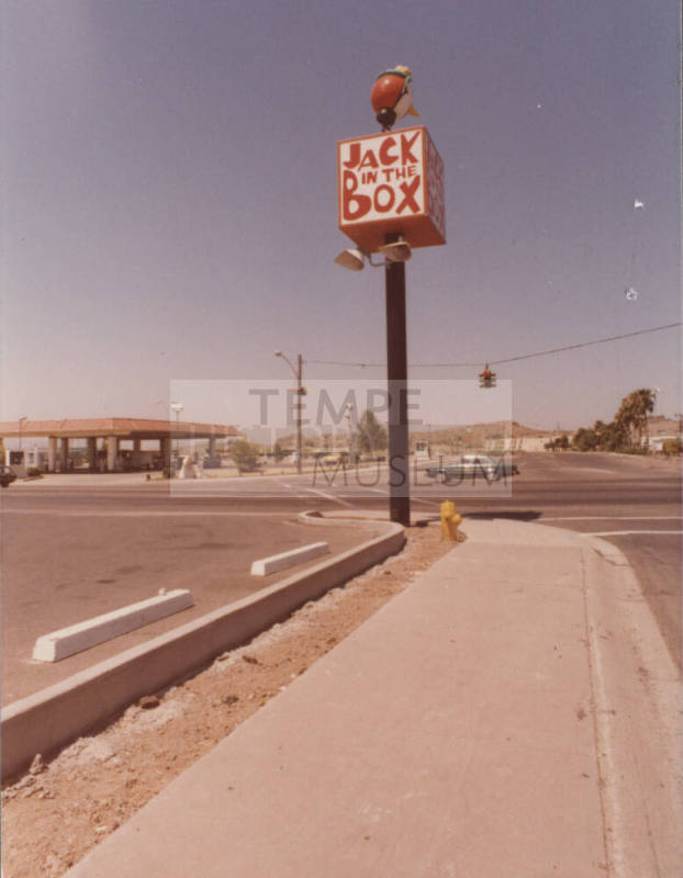 Jack in the Box Restaurant - 1331 North Scottsdale Road, Tempe, Arizona