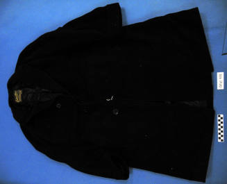 Men's Black Cashmere Coat