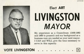 Elect Art Livingston Mayor