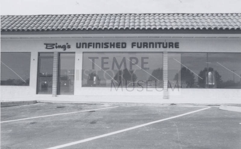Bing's Unfinished Furniture Store - 1510 North Scottsdale Road, Tempe, Arizona